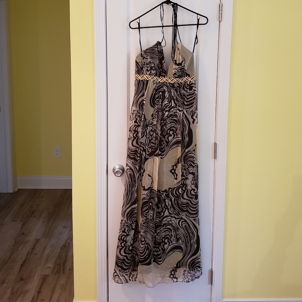 Laundry by Shelli Segal Silk Maxi Dress